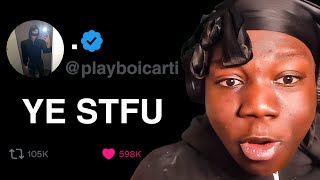 YOUNG DABO REACTS TO THE PLAYBOI CARTI AND KANYE BEEF