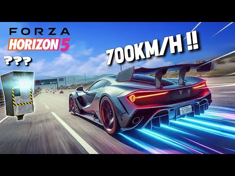 OMG JE BATS UN RECORD DE VITESSE IMPOSSIBLE sur FORZA HORIZON 5 ! (Imbattable)