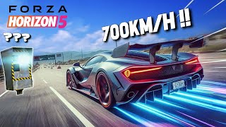 OMG JE BATS UN RECORD DE VITESSE IMPOSSIBLE sur FORZA HORIZON 5 ! (Imbattable)