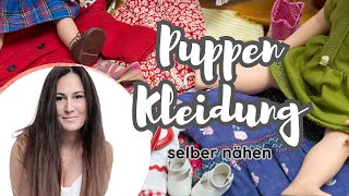 Puppenkleidung selber nähen ! Ganz einfach !