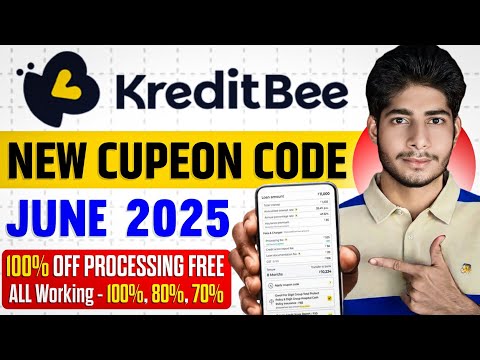 Kreditbee Coupon Code June 2025 | Kreditbee Coupon Code For Processing Fee Today | Kreditbee Code