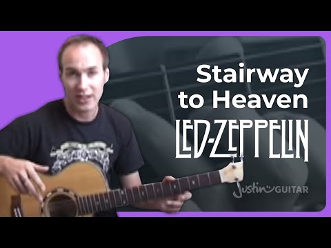 How to play Stairway To Heaven #2of6 | JustinGuitar Original Lessons