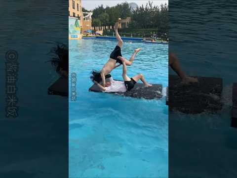 When It’s Just the Guys at the Pool
