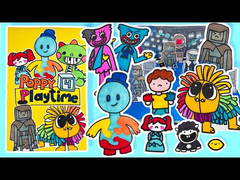 HAZ UN LIBRO PARA JUGAR DE POPPY PLAYTIME 4
