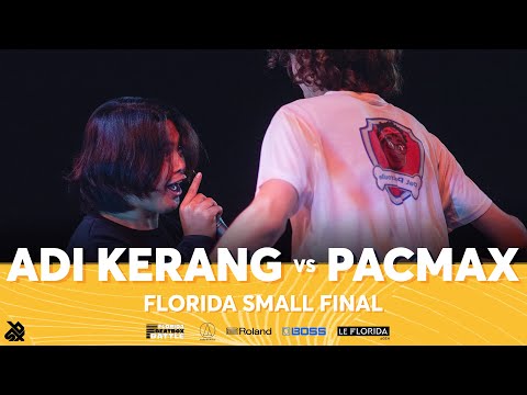 Adi Kerang 🇮🇩 vs PACMax 🇫🇷 | Florida Beatbox Battle 2025 | Small Final