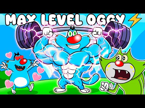 "MAX LEVEL OGGY?! 💪 Transformed into a Monster in Roblox!"