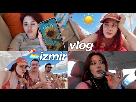yaz sonunda beni de aradı 🏖️ izmir vlog