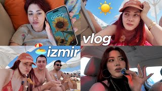 yaz sonunda beni de aradı 🏖️ izmir vlog