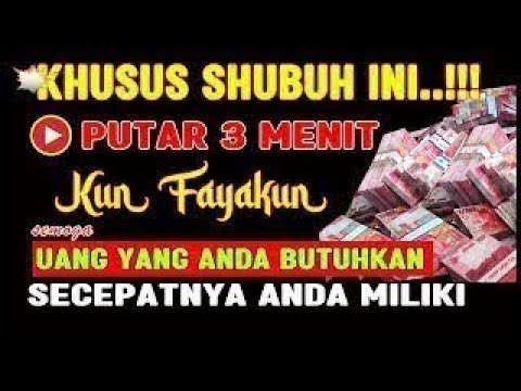 🔴Doa Khusus Selasa Shubuh Berkah Mustajab !! Doa Pembuka Pintu Rezeki, Kesehatan, Pelunas Hutang