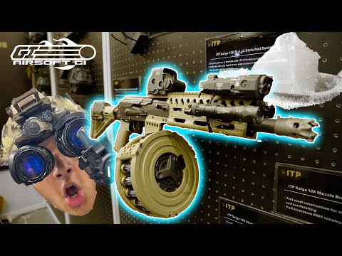 INSANE Juggernaut Saiga-12 Feat. Digital Night Vision & DRY ICE AIRSOFT?! | Airsoft GI