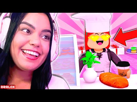 ABRI UMA PADARIA no ROBLOX! (My Bakery)