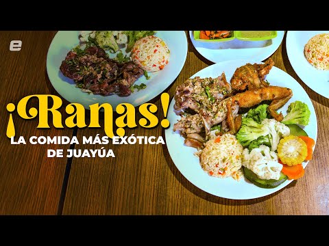 ¡RANAS! La comida más exótica de Juayúa