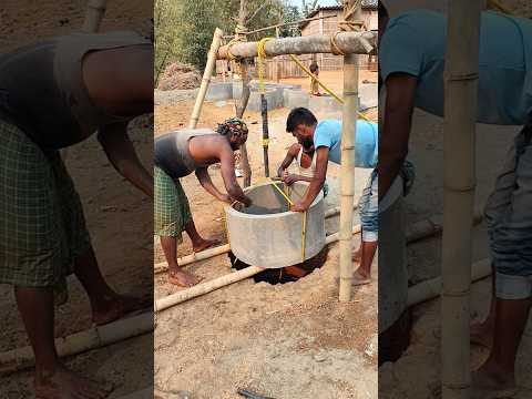 amazing well making workers #shorts