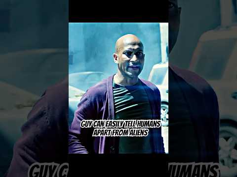 Guy can easily tell humans apart from aliens. #foryou #drama #shorts #series #keyandpeele