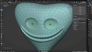 Poppy Playtime - Huggy Wuggy 3D Modeling Timelapse (Early Access #2)