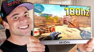 O MELHOR MONITOR PORTÁTIL PARA JOGAR!