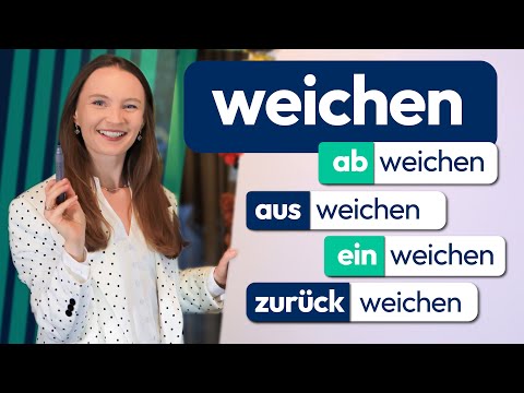 WEICHEN mit Präfixen I Deutsch lernen b1, b2. c1