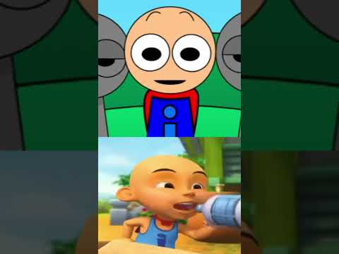 Sprunki Pyramixed Upin & Ipin VS Upin & Ipin Cartoon - Part 2