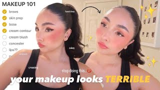 it’s time to learn how to ACTUALLY do your makeup.. | my soft glam makeup guide *for beginners* 
