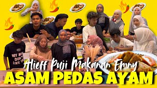 AYAM MASAK ASAM PEDAS🍗 ALIEF PUJI FIRST TIME MASAKAN EMNY BETUL BETUL SEDAP‼️