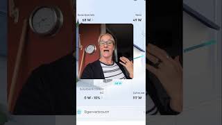 Balkonkraftwerk: 60% Solar-Power bei Regen! 🌧️⚡#Balkonkraftwerk #Solarstrom #Regen #Wolken