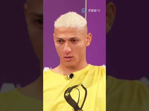 RICHARLISON faz desclaração EMOCIONANTE pro RONALDO FENÔMENO #shorts