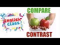 Comparison and Contrast Concepts