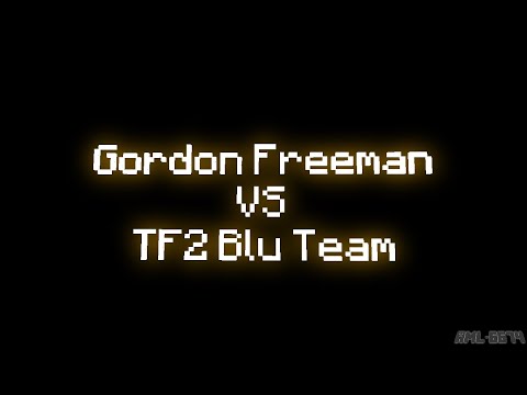 Gordon Freeman VS TF2 Blu Team | Team Fortress 2 Vs Half Life 2 Minecraft Animation
