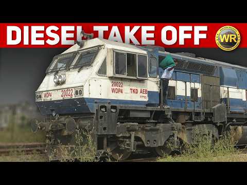 Diesel Trains Take Off | Crazy Acceleration by Diesel Monsters | Indian Railways