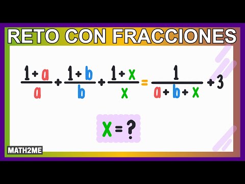 Aprende bien álgebra con este reto de ecuación con fracciones | Despeja x