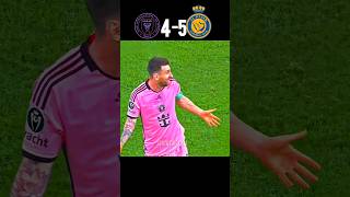 CR7 Cumback gools 😱 Inter Miami vs Alnassr 4-5😱 CR7 vs Messi #cr7 #shorts
