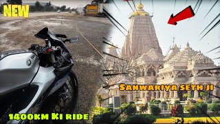 1400 KM Bike Ride Journey to Sanwariya Seth Ji | Full Travel Vlog😍