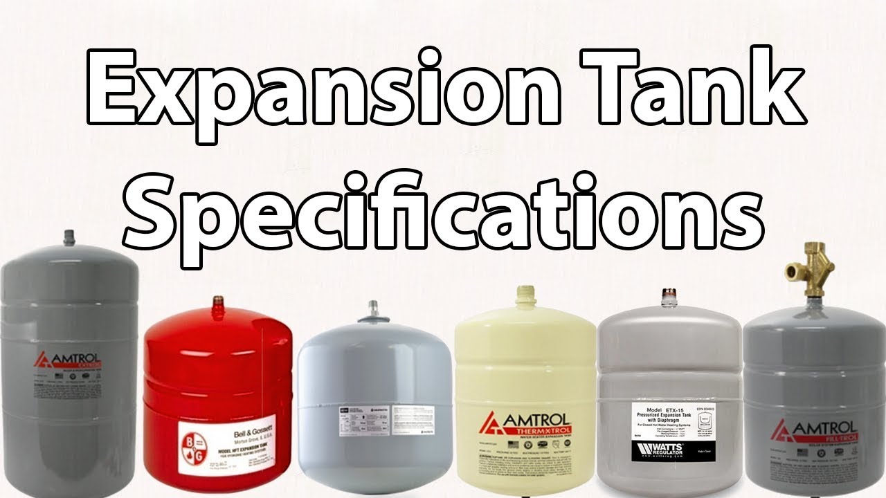 Choosing The Right Type Of Water Heater Expansion Tank