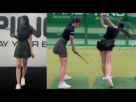 [세로골프TV] 빛나는 미모와 스윙!!✨✨ KLPGA 박서연 프로 스윙 모음 #박서연