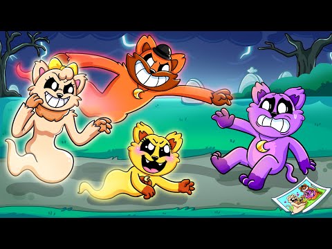 CATNAP FAMILY, but THEY'RE GHOST?! (Cartoon Animation) // Poppy Playtime Animation