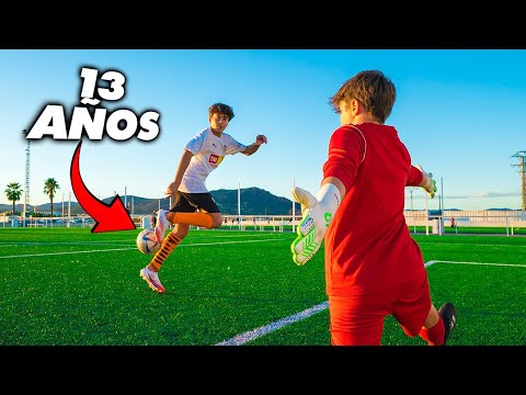 NIÑO FUTBOLISTA DE 13 AÑOS TE SORPRENDERÁ CON SU NIVEL