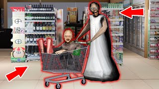 Granny vs Supermarket vs Grandpa - funny horror animation (compilation 7)