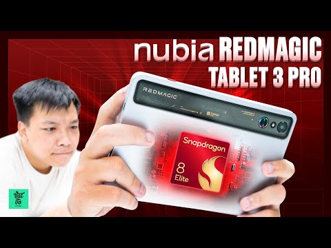 Trên tay REDMAGIC Tablet 3 Pro: 14 triệu có hẳn màn OLED 165Hz, Snap 8 Elite, bé như iPad mini