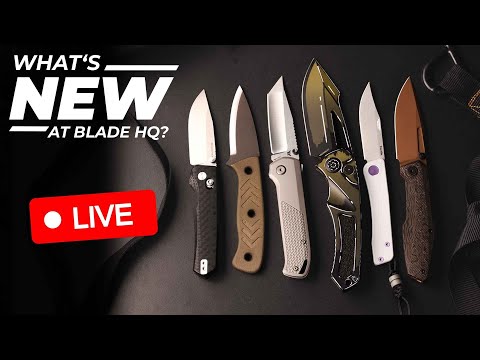 New Knives at Blade HQ for the week of 6/16/2025 LIVE