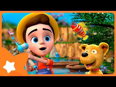 El sapo no se lava el pie | Canciones infantiles de sapos | Para Niños🌈Hey Kids | El Reino Infantil