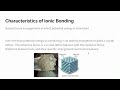 Exploring Ionic Bonding and Compounds