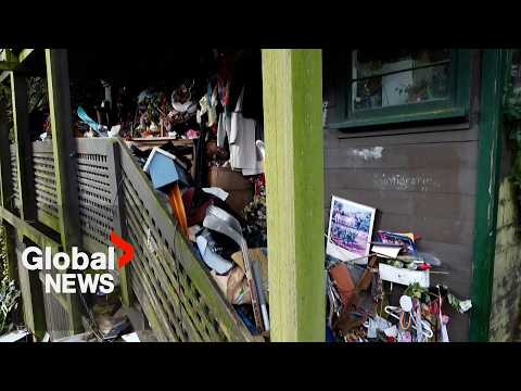 YouTube video thumbnail: "It's Been a Nightmare": West Vancouver "Hoarder" Property Faces Calls for Demolition From Community