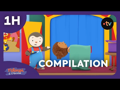 T’Choupi à l’école ✨ COMPILATION INÉDITE 8 épisodes ✨ 1h dessins animés
