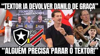 TEXTOR TENTOU VENDER DANILO MAIS BARATO DO QUE COMPROU E MONTORO POR 84 MILHÕES AO NOTTINGHAM FOREST