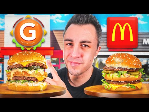 Je teste G LA DALLE le faux McDonald's !