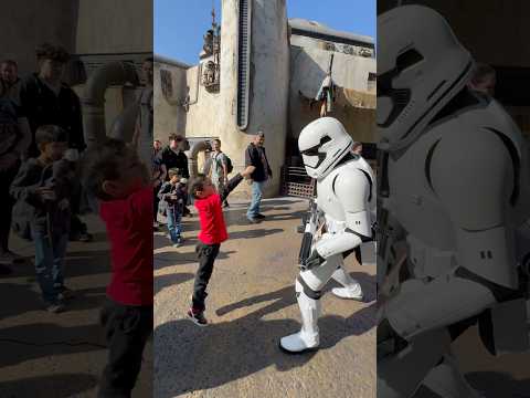 Youngling Uses the FORCE—Stormtrooper’s Reaction is PRICELESS! 😱⚡