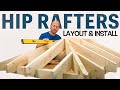 Calculating Hip and Jack Rafters