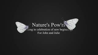 Nature's Pow'rs by David Jaeger