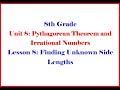 Understanding Slope, Pythagorean Theorem, and Exponents