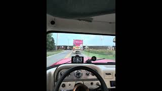 When you see a Braum’s truck stuck by a train! #automobile #c10 #classictruck #mechanic #icecream